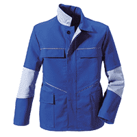 rofa Jacke, störlichtbogengeprüft, Kat.III, kornblau/hellgrau, Mischgewebe, Größe 50