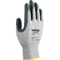 uvex Schnittschutz-Handschuh unidur 6643, Kat.II, grau/schwarz, 250mm, Größe 10