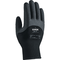 uvex Schutzhandschuh unilite thermo plus, Kategorie II, schwarz,270mm, Größe 10