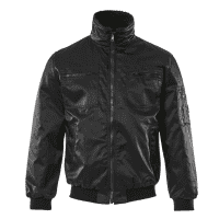 MASCOT Pilotjacke ALASKA, schwarz, verstärkte Baumwolle, Größe S