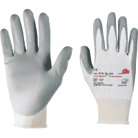 KCL Handschuh Camapur® Comfort 619, Kat.II, grau, Polyurethan, 240mm, Größe 6