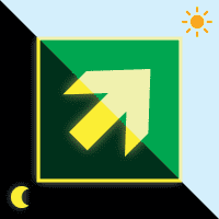 PERMALIGHT® power Zusatzz. Richtungspfeil diagonal, ASR/ISO, Aluminium,150x150mm