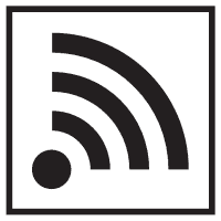 Türschild Piktogramm WLAN, Folie, selbstklebend, 150x150mm