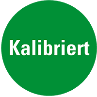 Prüfplakette Kalibriert, grün, Folie, ablösbar, Ø 10mm, 128/Bogen