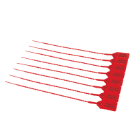 Durchziehplombe SHORT SEAL APS 250, rot, Polypropylen, 250mm, 1000/VE