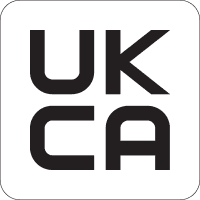 UKCA-Kennzeichen, RoHS konform, Folie, selbstklebend, 10x10mm, 10/Bogen