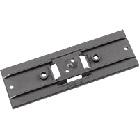 Schilderträger Typ 0, zum Einschieben, PBT-Kunststoff, 50x100mm