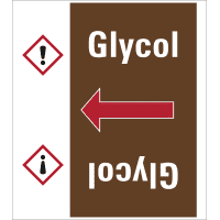 Rohrleitungsband Glycol, praxisbewährt, ab Ø 50mm, braun/weiß, 33m/Rolle