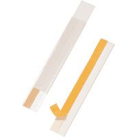 DURABLE Scannerschienen, selbstklebend, transparent, Kunststoff, 200x40mm, 50/VE