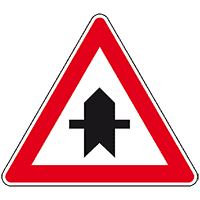 Verkehrszeichen Vorfahrt, Nr.301, Aluminium RA1, reflektierend, SL 900mm