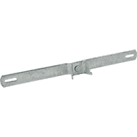 Bandschelle B135, zur Befestigung von Schildern, Lochabstand mittig 350mm