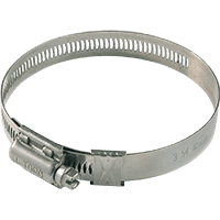 Schneckenschraubenschelle, Edelstahl, Band 16x0,7mm, Spannbereich ca.54-105mm