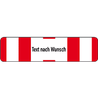 Verkehrszeichen Nr.600, Höhenleitmal, Text o. Zahl nW, Aluminium RA0, 1000x250mm