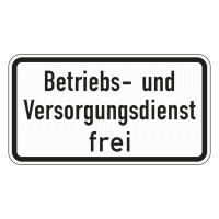Verkehrszeichen Betriebs-und...dienst, Nr.1026-39, Alu RA0, reflektierend,600x330mm