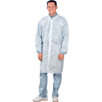 Einweg-Besucherkittel, Kat.1, weiß, Polypropylen non-woven, Größe XL, 50/VE