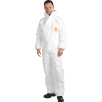 Tychem® 4000 S Chemikalien-Schutzoverall, Modell CHZ5, Kat.III, weiß, Größe XL