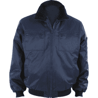 MASCOT® Wetterschutz-Pilotjacke Alaska, marine, verstärkte Baumwolle, Größe L