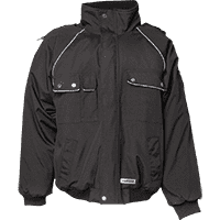 PLANAM Winterjacke Canvas 320, div.Taschen, schwarz, Mischgewebe, Größe L