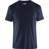 BLAKLÄDER T-Shirt 3379, dunkelblau/schwarz, Baumwolle, Größe M