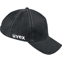 uvex Anstoßkappe u-cap sport, Standardschirm, Kat.II, schwarz, Größe 55-59cm