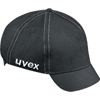 uvex Anstoßkappe u-cap sport, Kurzschirm, Kat.II, schwarz, Größe 55-59cm