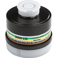 EKASTU Atemschutzfilter DIRIN 230 A2B2E2K2-P3R D, Rundgewindeanschluss EN 148/1