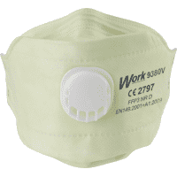 Work Serie 9000 filtr. Halb-/Feinstaubfaltmaske 9380V, FFP3NRD, Kat.III, 20/VE