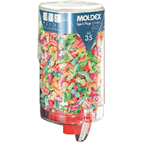 MOLDEX Gehörschutzstöpsel Spark Plugs soft 7850 01, Kat.III, 500 Paar/Einwegsp.