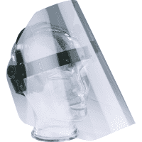Gesichtsschutzschirm 1901, Kat.II, EN 166, farblos, Polycarbonat, 268g