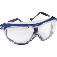 uvex Brille skyguard NT 9175.260, Kat.II, blau, PC-Scheibe, farblos, excellence,42g