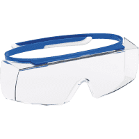 uvex Überbrille super OTG 9169.260, Kat.II, blau, PC-Scheibe, farblos, excellence,37g