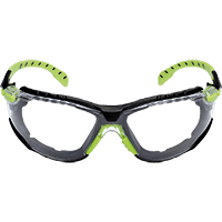 3M™ Solus™ 1000 Schutzbrille, Kat. II, grün/schwarz, PC-Scheibe, farblos