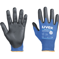 uvex Schutzhandschuh phynomic wet 60060, Kat.II, blau/anthrazit, 240mm, Größe 10