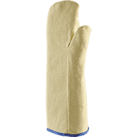 Hitzeschutz-Fausthandschuh, Kategorie III, gelb, Aramid, 400mm, Universalgröße
