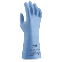 uvex Chemikalien-Schutzhandschuh u-chem 3300, Kat. III, blau, 320mm, Größe 8
