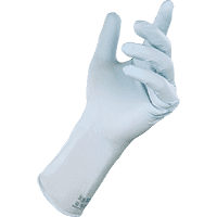 KCL Einmalhandschuh Dermatril® L 741, Kat.III, blau, Nitril,280mm, Größe 9,100/VE