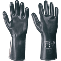 KCL Chemikalien-Schutzhandschuh Butoject® 898, Kat. III, Butyl, 350mm, Größe 10