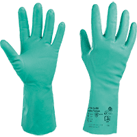 KCL Chemikalien-Schutzhandschuh Camatril® 730, Kat.III, grün, Nitril,310mm, Größe 10