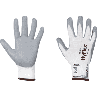 Ansell Schutzhandschuh HyFlex®11-800, Kategorie II, grau, Nylon, 240mm, Größe 9