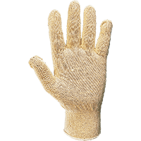 Schutzhandschuh Soft, Kategorie I, EN 420, natur, Baumwolle, 250mm, Größe 8