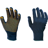 KCL Schutzhandschuh PolyTRIX® BN 914, Kategorie II, blau, Polyamid, Größe 8