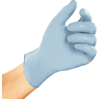 Work Einmalhandschuh SensaTril® Allround, hellblau, Nitril, Größe 8, 100/VE