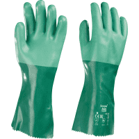 Ansell AlphaTec® Schutzhandschuh 08-354, Kat.III, grün, Neopren, Größe 10
