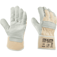 teXXor® Schutzhandschuh MONTBLANC III, Kat.II, natur, Rindvollleder, Größe 10