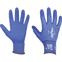 Ansell Schutzhandschuh HyFlex® 11-818, Kategorie II, blau, 230mm, Größe 9