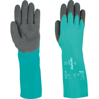Ansell Schutzhandschuh AlphaTec® 58-735, Kat.III, grün/schwarz, 350mm, Größe 10