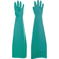 KCL Chemikalien-Schutzhandschuh Camatril® 733, Kat.III, grün, Nitril,600mm, Größe 10