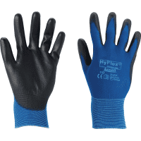 Ansell Handschuh HyFlex®Ultra-Lite 11-618, Kat.II, blau/schwarz, 233mm, Größe 9