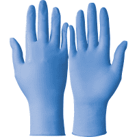 KCL Schutzhandschuh Multitril® 745, Kat.I, blau, Nitril, 250mm, Größe 9, 100/VE
