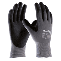 ATG Handschuh MaxiFlex® Ultimate 42-874, Kategorie II, schwarz, 250mm, Größe 9